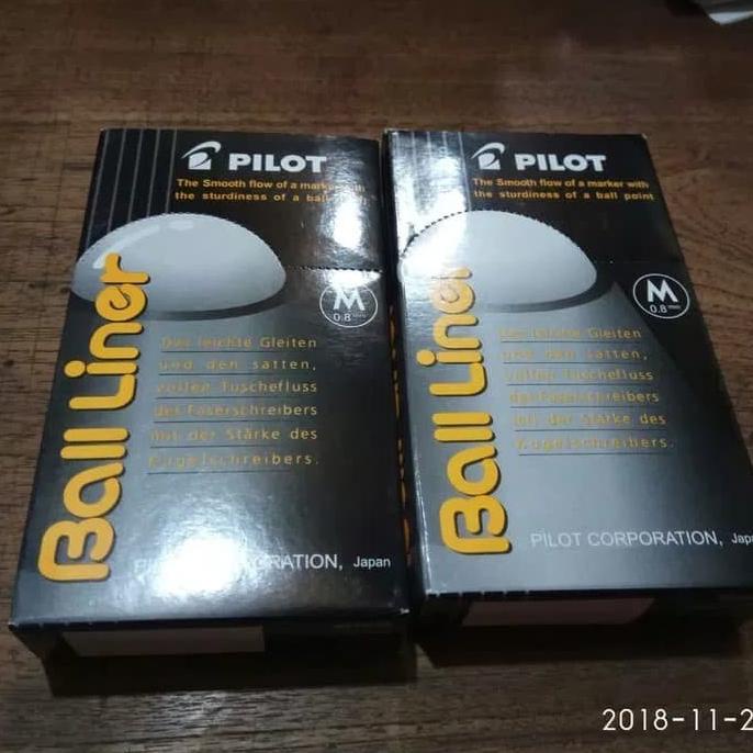 

pulpen ball liner merk Pilot