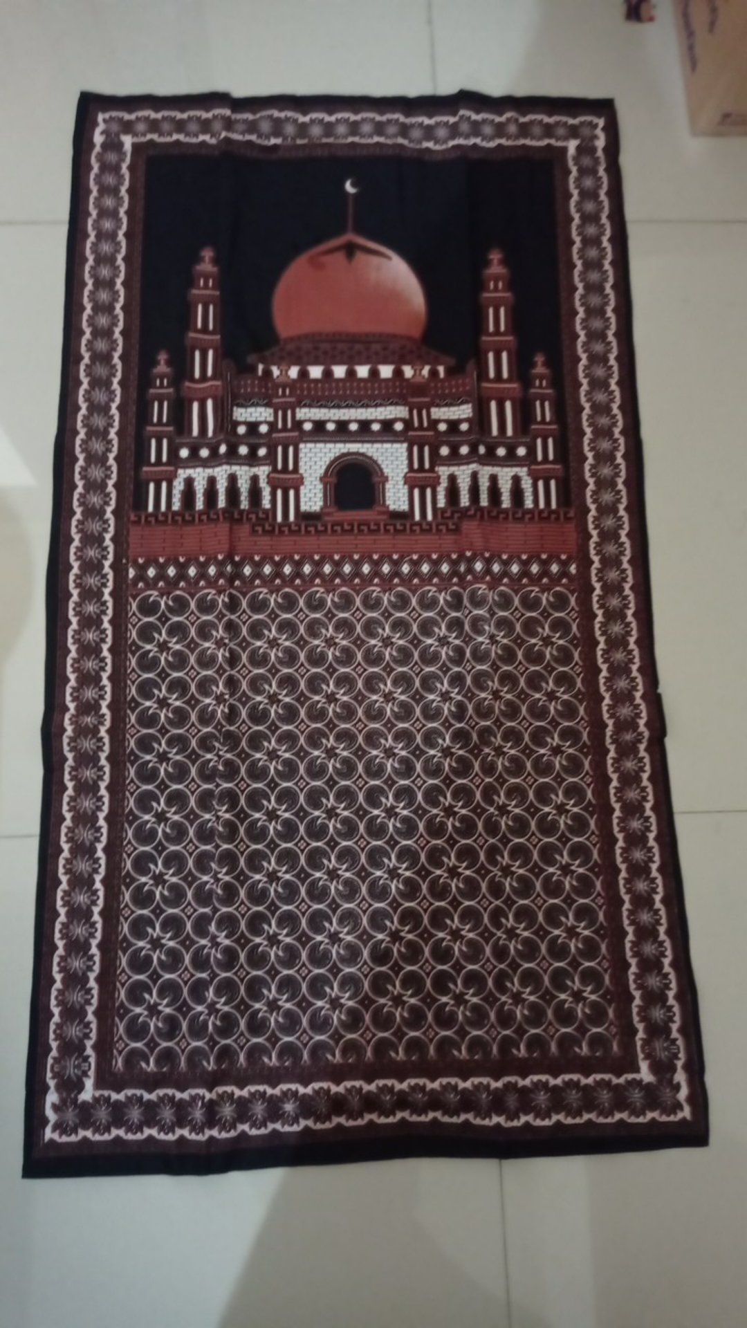 Sajadah Batik Solo Katun Lapis Blaco Murah Soga Grosir