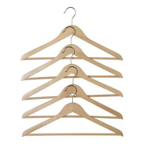 Gantungan Baju / Hanger Kayu Ikea Hopa J-Svl Juara