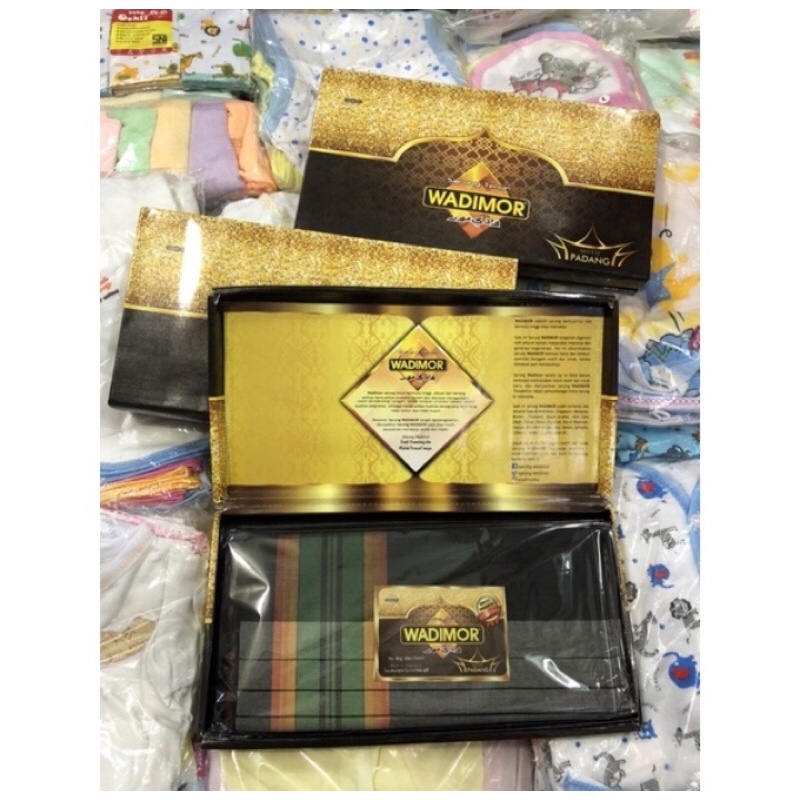 Kain Sarung Pria Sarung Tenun Wadimor ORIGINAL
