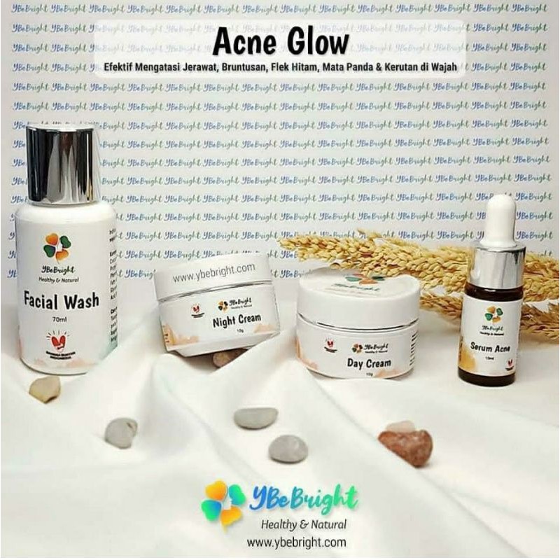 Ybe Bright Paket Acne Glow