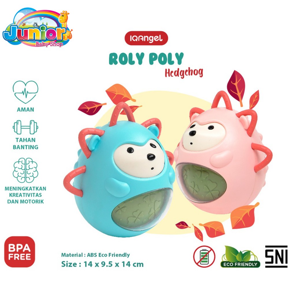 IQ Angel Roly Poly Hedgehog Toy