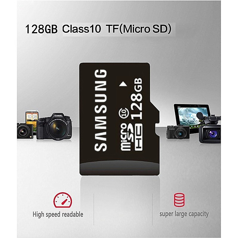 Samsung Kartu Memori Micro Sd Class 10 Kapasitas 128gb