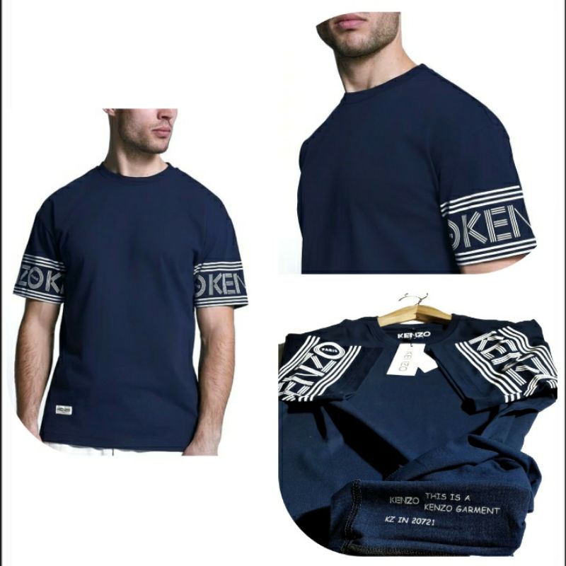 kaos kenzo sablon pastisol lembut original termurah