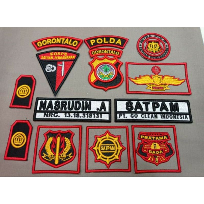 atribut satpam terbaru new