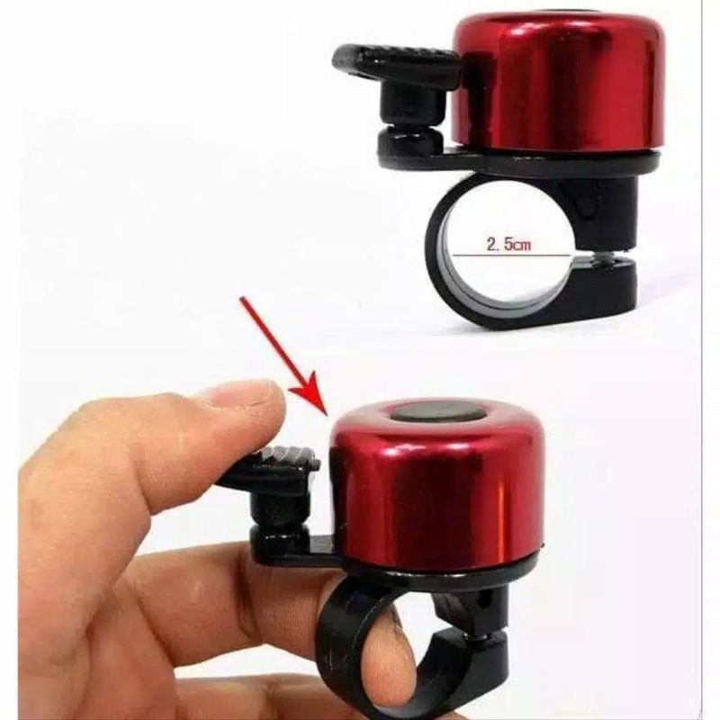 Bel sepeda ting ting alumunium/ bell bicycle kids ting/ bel warna murah/bel sepeda scooter