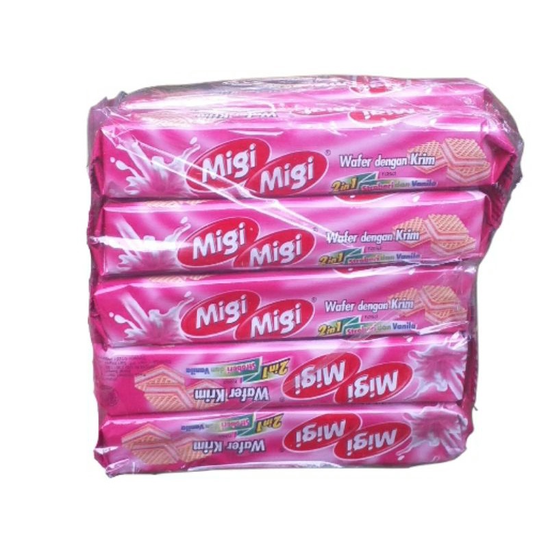 

MIGI MIGI | MIGI MIGI WAFER | MIGI MIGI WAFER KRIM 1 PACK ISI 10 PCS