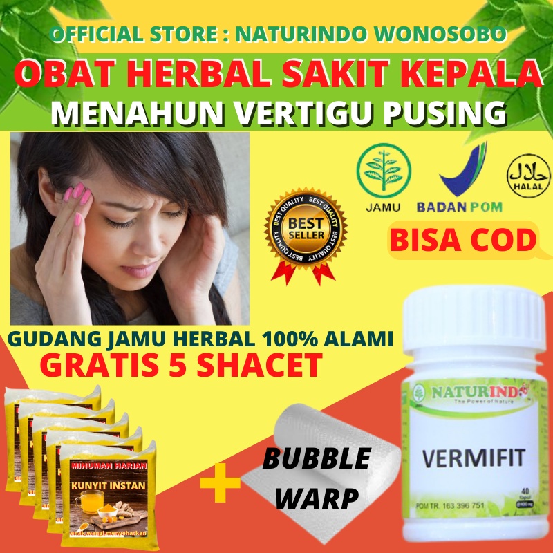 HERBAL OBAT SAKIT KEPALA MENAHUN VERTIGO MIGRAIN MIGREN SAKIT KEPALA BERPUTAR