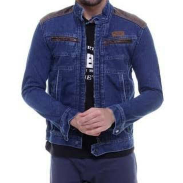 [TURUN HARGA] JAKET JEANS FJ 03 ORIGINAL JAKET JEANS ROCAFELA