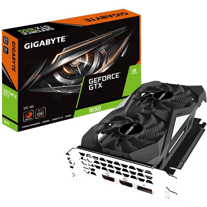 VGA Gigabyte GeForce GTX 1650 4GB DDR5 OC Dual Fan GTX1650