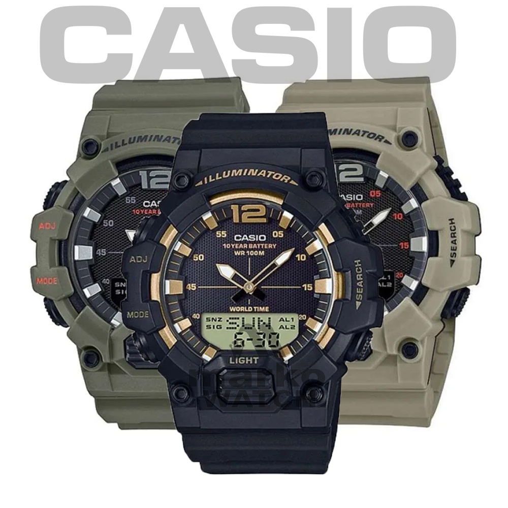 JAM TANGAN PRIA CASIO GENERAL HDC-700 / HDC700 / HDC 700 ORIGINAL MURAH GARANSI RESMI