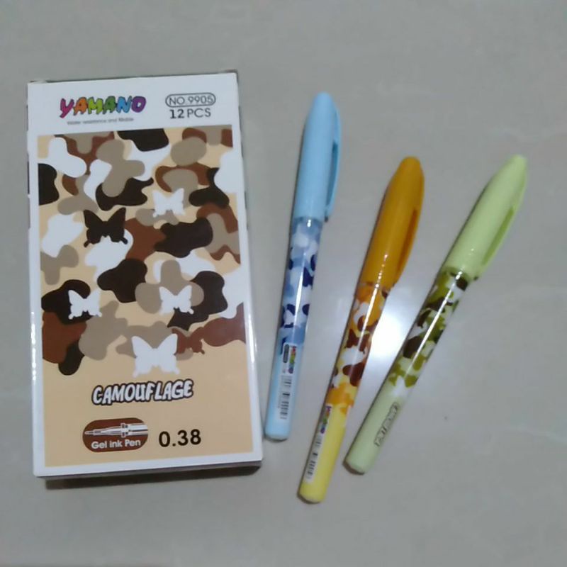 

Bolpen gel merek yamano