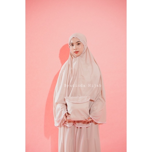 MUKENA RENDA DEWASA MUKENA AMPLOP TRAVELLING MUKENA FREE HIJAB