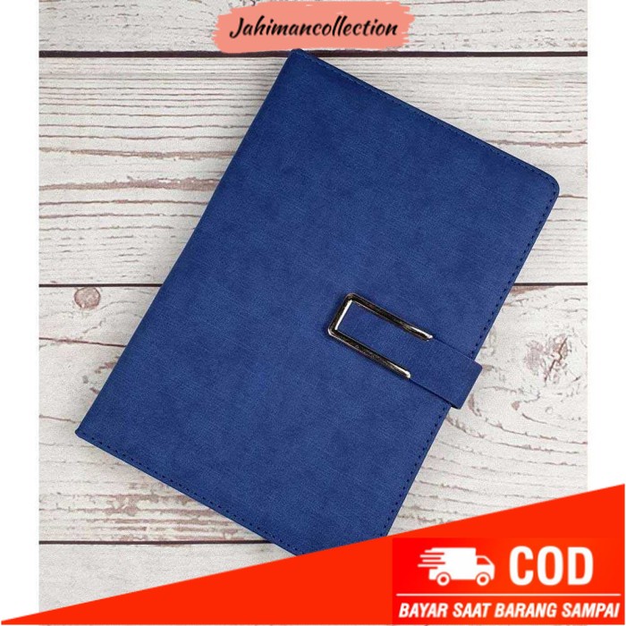 

✨ BISA COD ✨ Buku Catatan Jurnal Binder A5 Notebook Cover PU Leather