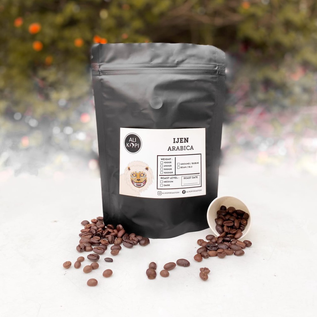 

ALI KOPI - KOPI IJEN ARABICA 500G - Medium Roast