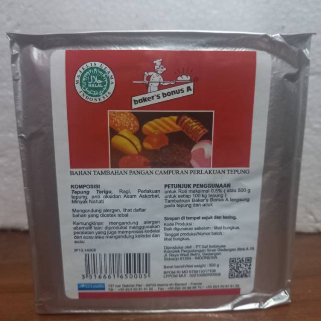 

Baker's bonus A 500 grm / pcs