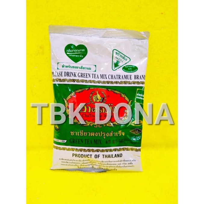 

[COD] Thai Greentea - ChaTraMue Brand (Teh Thailand Original) 200 gr [COD]