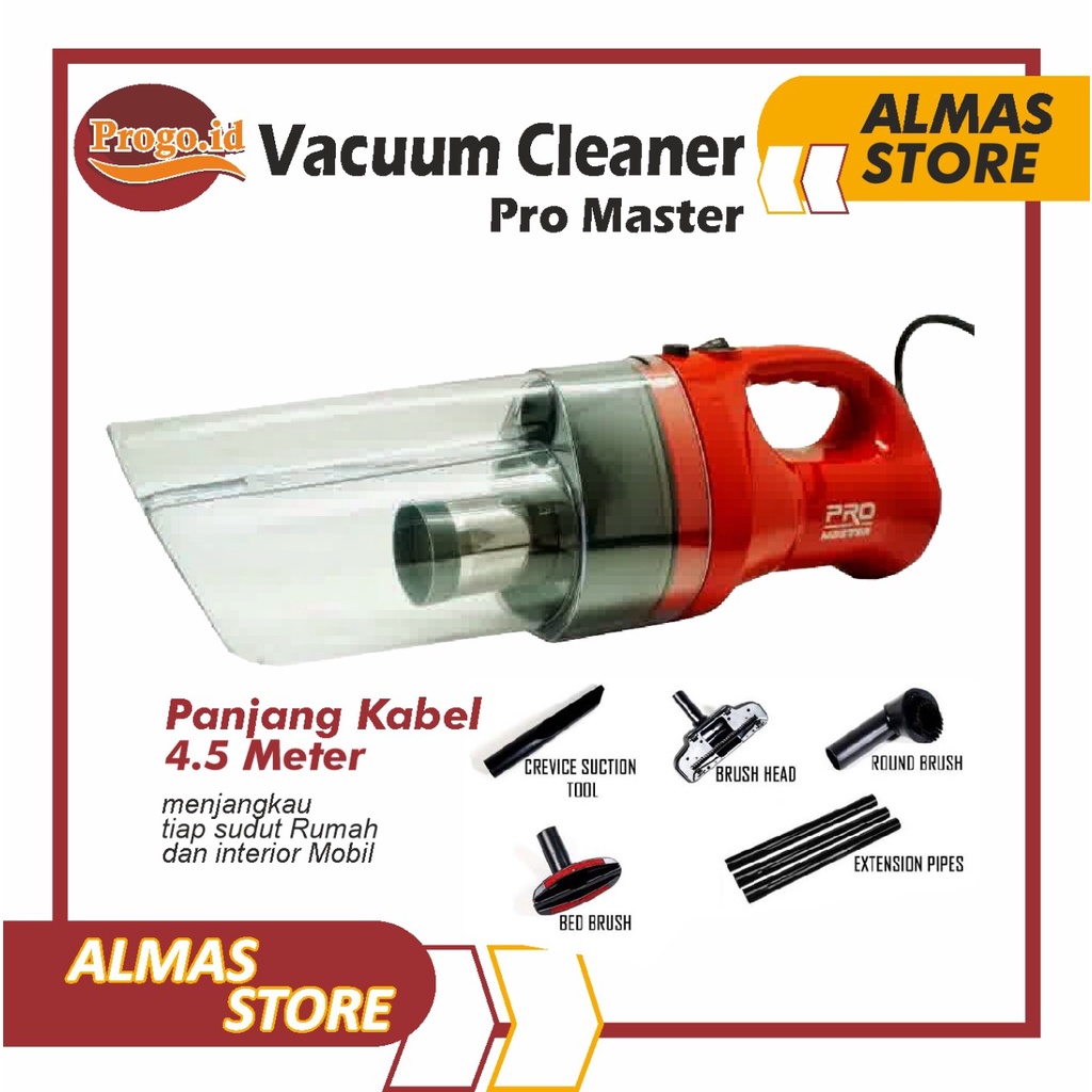 Penyedot Debu Ruangan Rumah Vacum Cleaner Pakum Cleaner Fakum Cleaner Alat Penyedot Debu Cyclone Pro