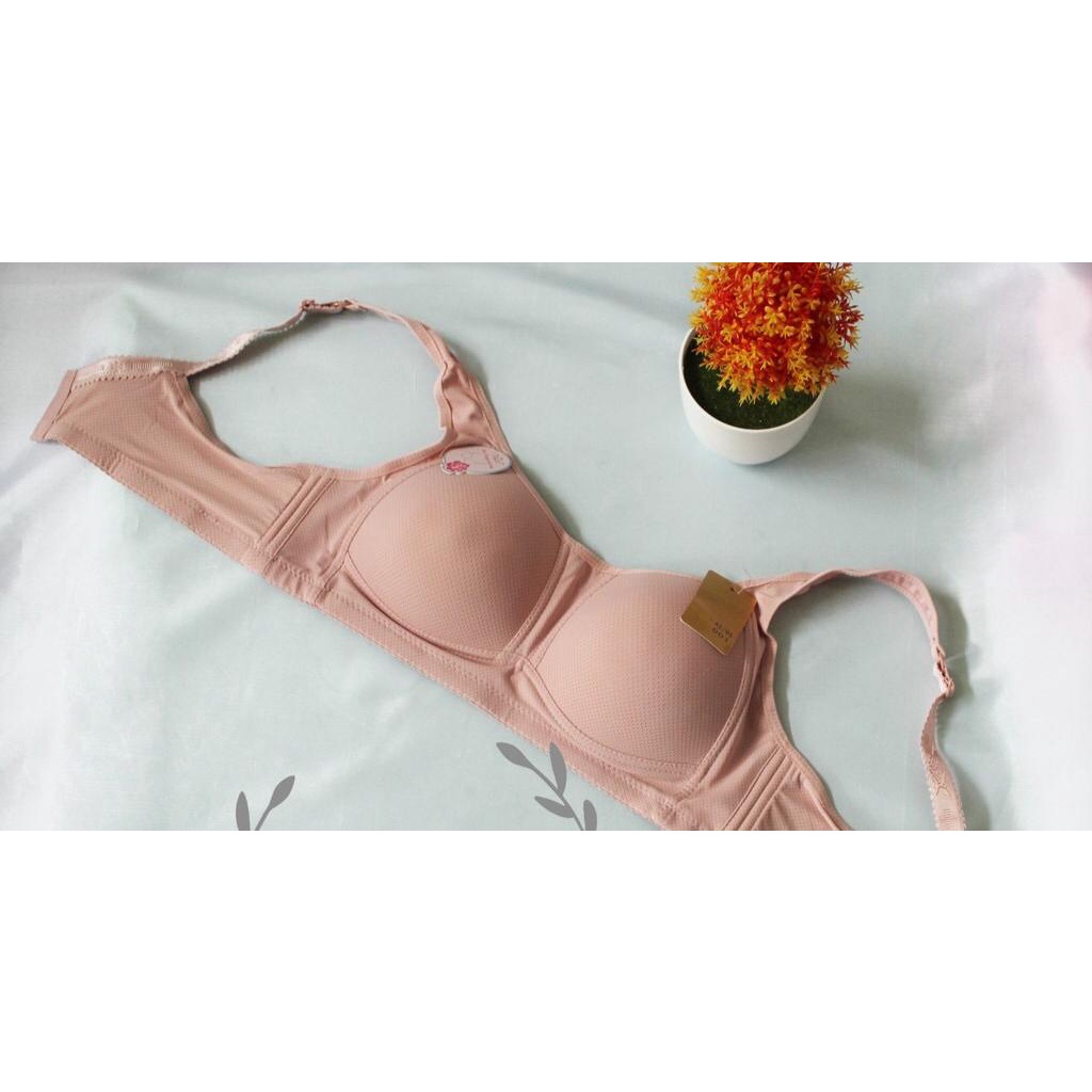 Bra BH Tally 001 Cup CD BH BUSA TIPIS TANPA KAWAT - Breathable Bra Tally Nyaman untuk Harian