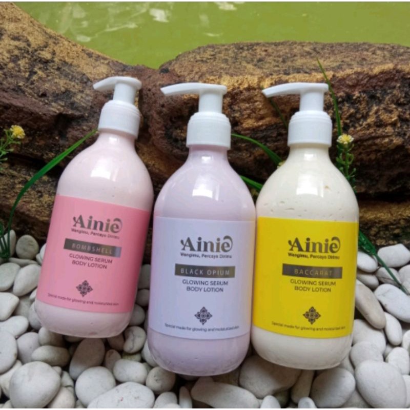 Glowing serum body lotion ainie
