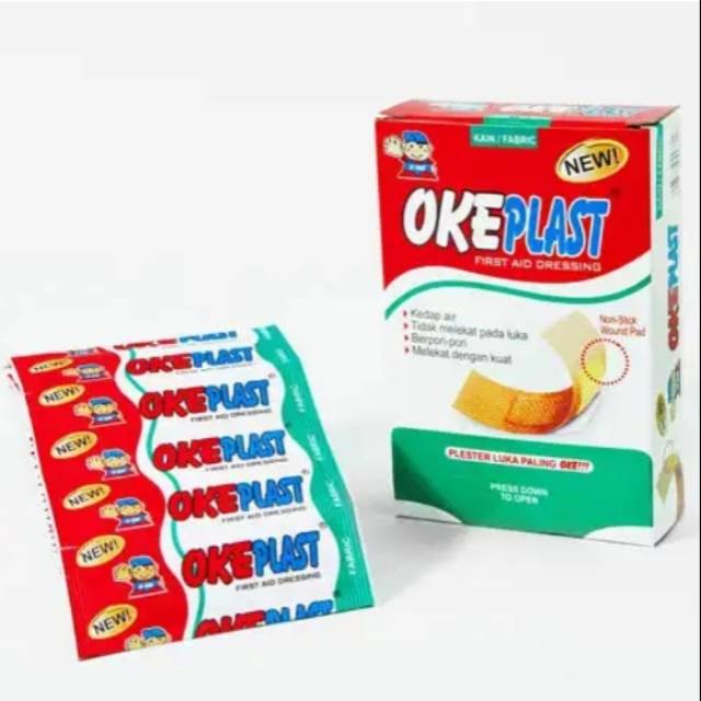 OkePlast / Oke Plast isi 100 lembar