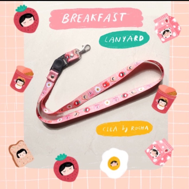 

Breakfast Lanyard Clea by Rocha