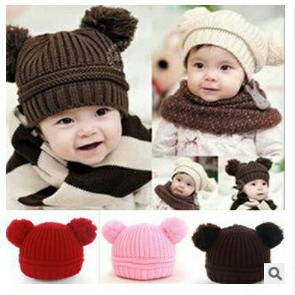 Ball Hat Import Anak Topi Kupluk Rajut Bayi Anak Laki Laki IMPORT Usia 1- 4 Tahun - Ball Hat - Kupluk Rajut Hangat Bola