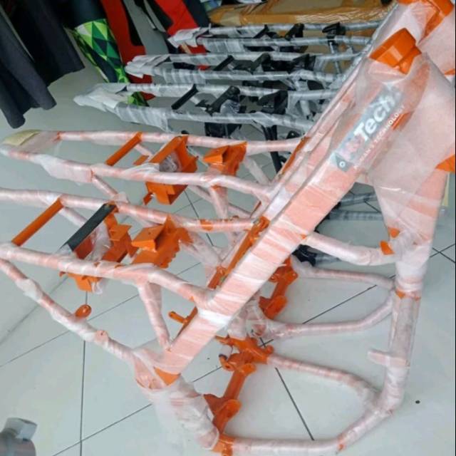 FRAME KLX HUTECH MESIN TIGER MEGAPRO RNGKA SASIS MOTOR CROSS TRAIL GRASTRACK TRABAS ADVENTURE