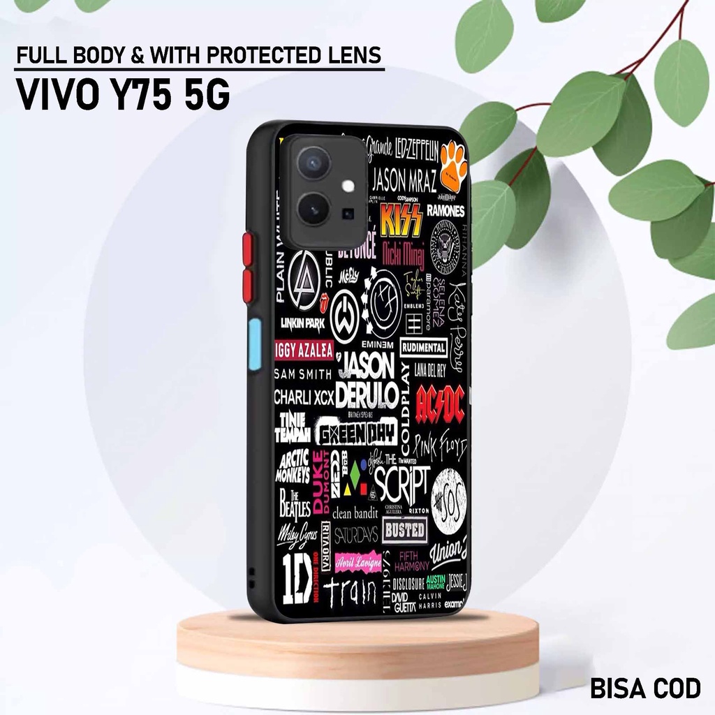 Case Vivo Y75 5G - Hardcase Vivo Y75 5G - Softcase Vivo Y75 5G - Cassing Elegant Vivo Y75 5G - Kesin
