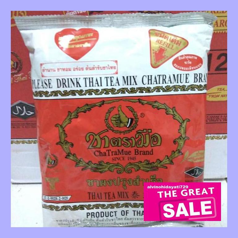 

A50Teh0 Thai Tea Chatramue Brand 400G Te40Hs0