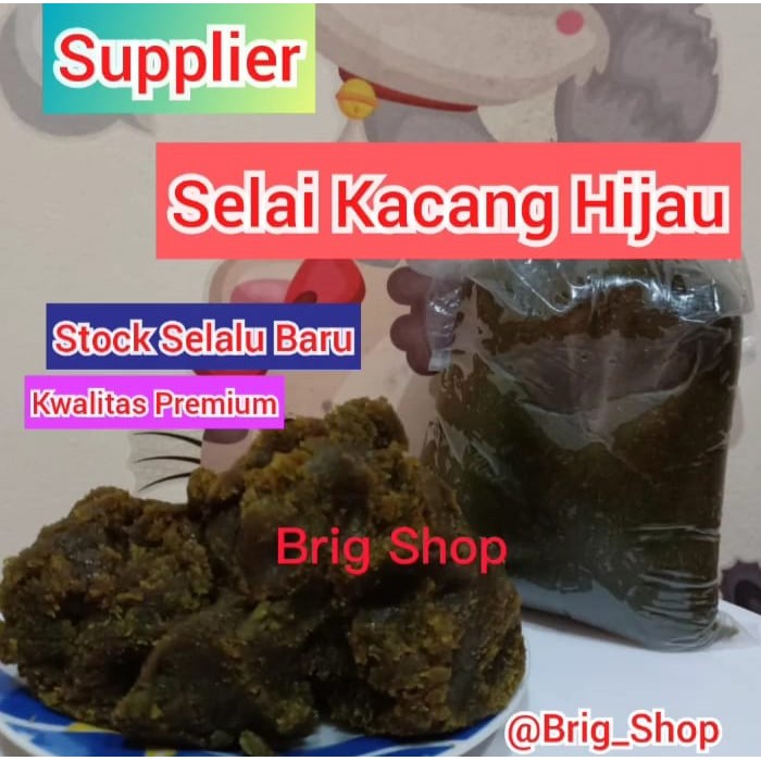 

Selai Kacang hijau ijo isian roti bakpia kue onde bak pao repacking 500 gr brig shop