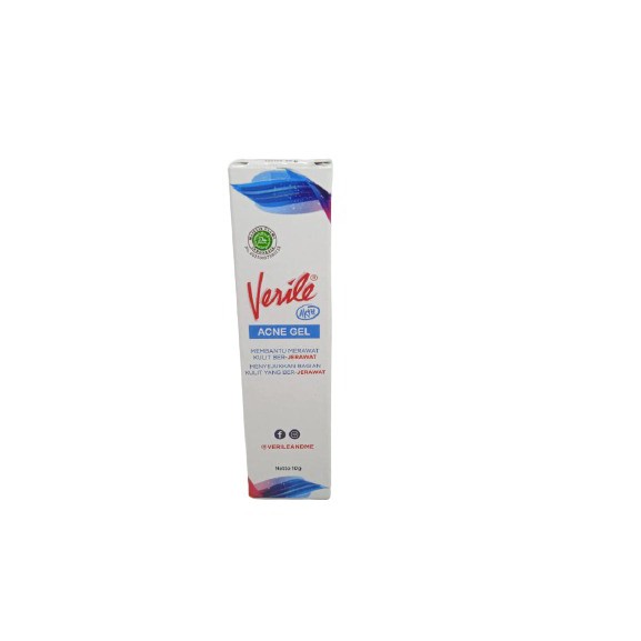 VERILE Acne Gel 10 gr Blemish Cream 10g Facial Wash 40 ml l Menghilangkan Jerawat Obat Bekas Jerawat