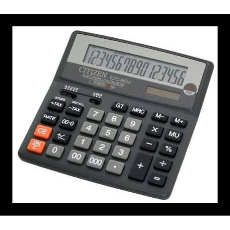 

Terlaris Citizen Sdc-660Ii Desktop Calculator/Kalkulator Meja Promo