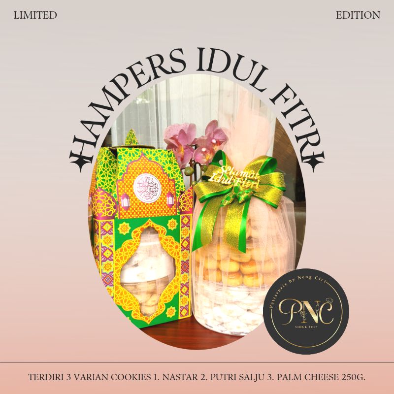 

Hampers Parcel Kue Kering Premium 3 Jenis Nastar, Kastengel, Putri Salju