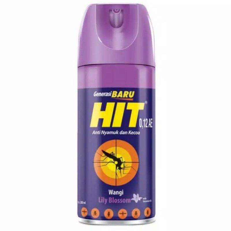 HIT SPRAY 200ML AEROSOL LILI BLOSSOM