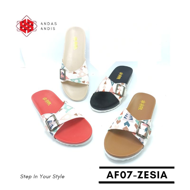 Andas Andis - Sandal Selop Wanita  Zesia