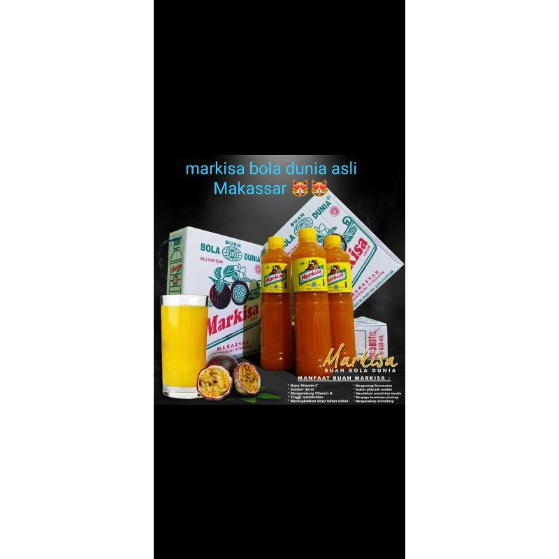 sirup markisa bola dunia asli Makassar
