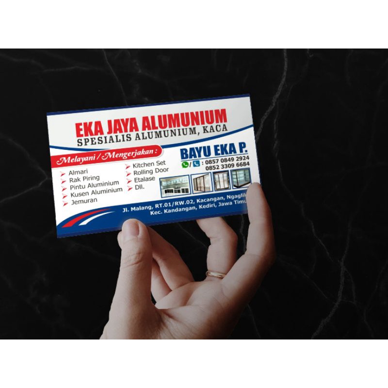 

KARTU NAMA FREE DESAIN MURAH (Free Box)