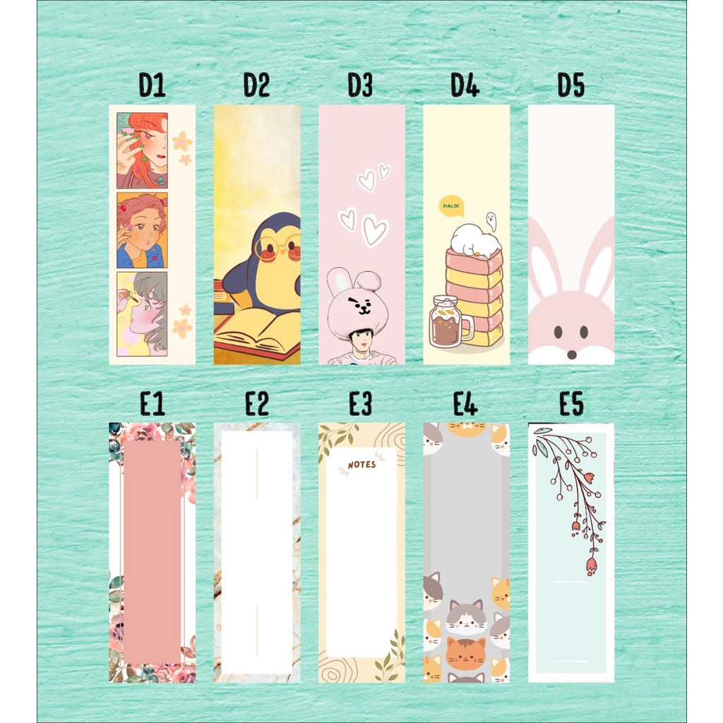 Bookmark / Pembatas Buku CUSTOM