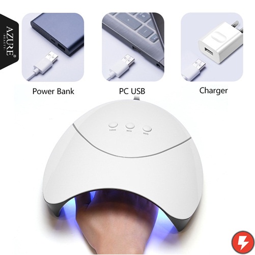 Flashmart Pengering Kutek Kuku Smart Portable UV LED Nail Dryer 36W