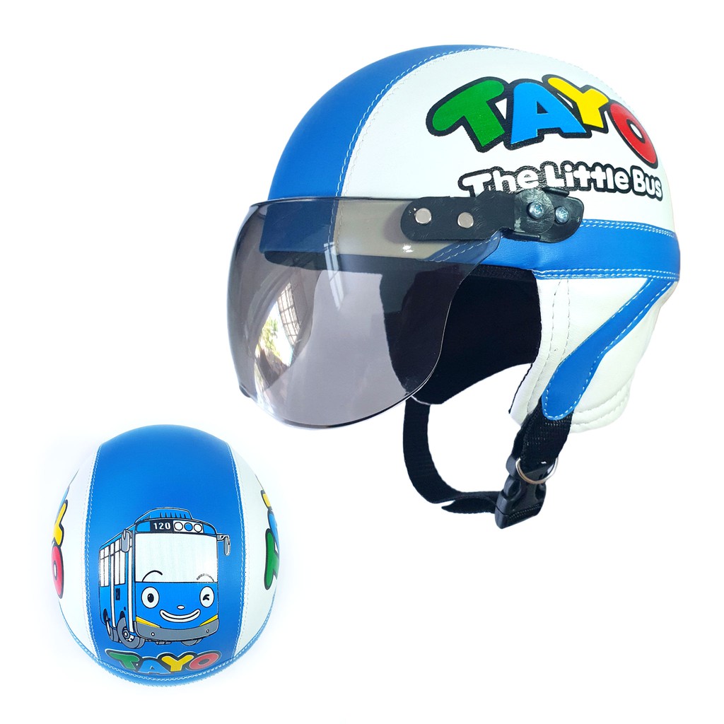 Helm Anak Karakter Tayo The Little Bus Shopee Indonesia Helm Anak Karakter Tayo The Little Bus Shopee Indonesia