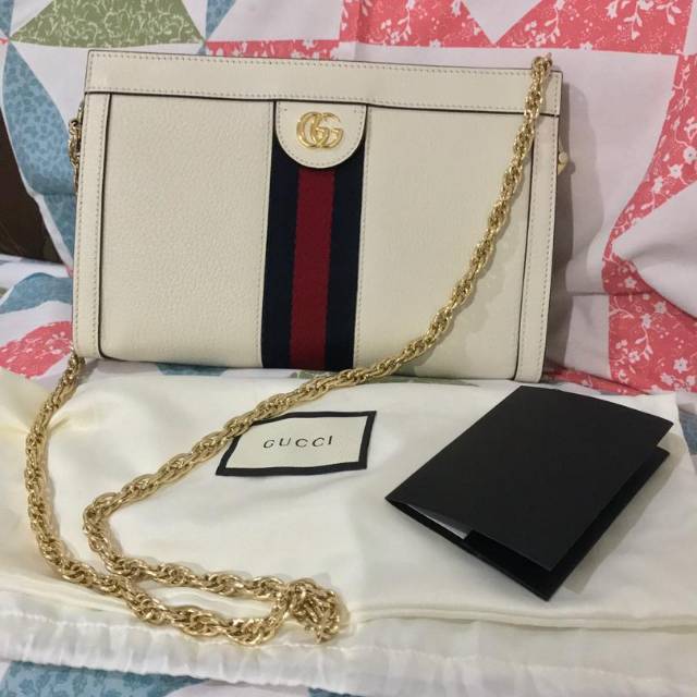 Gucci ophidia small shoulder bag original guarantee preloved bekas second