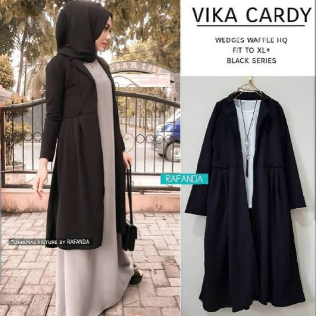 Cardigan Muslimah panjang