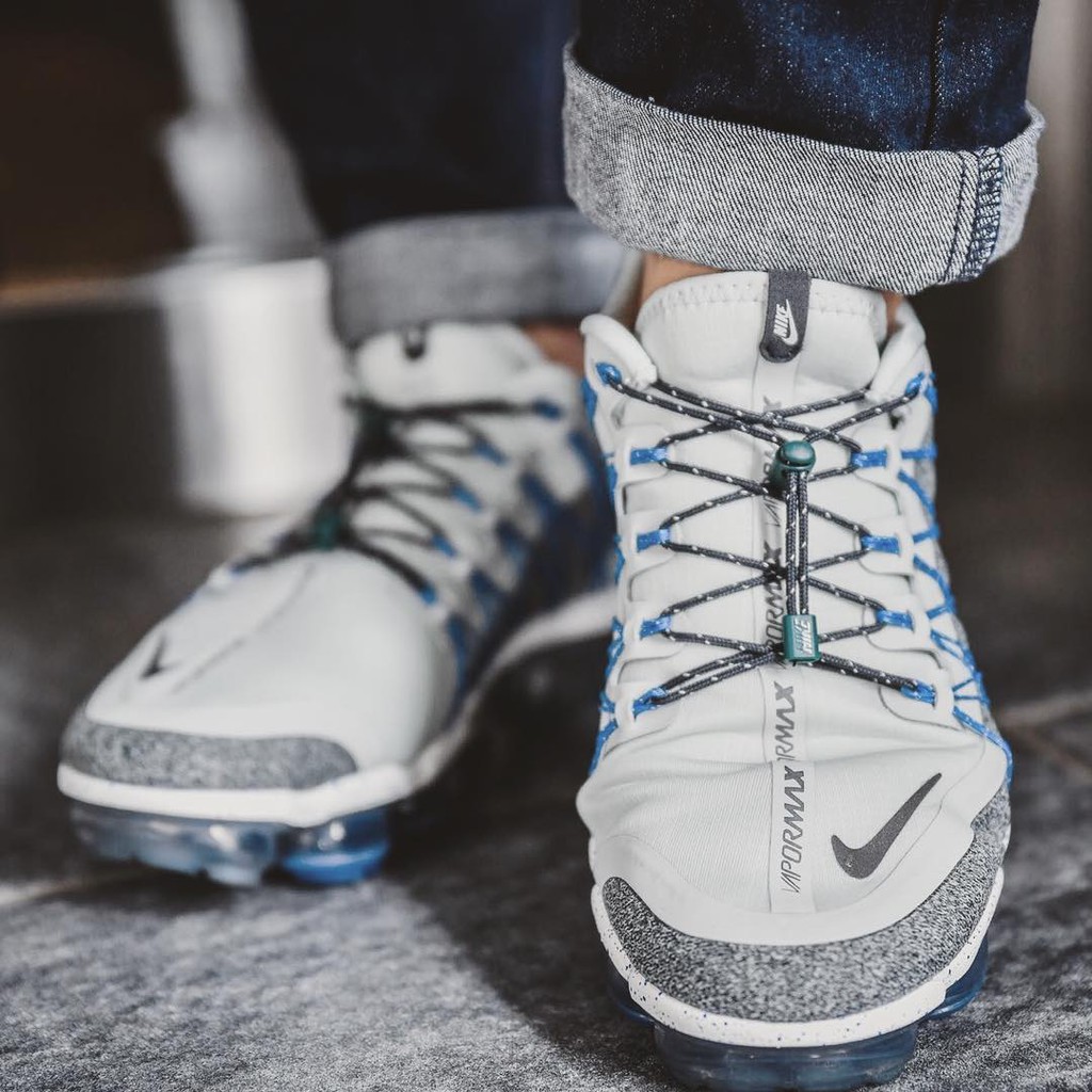 nike air vapormax run utility light silver