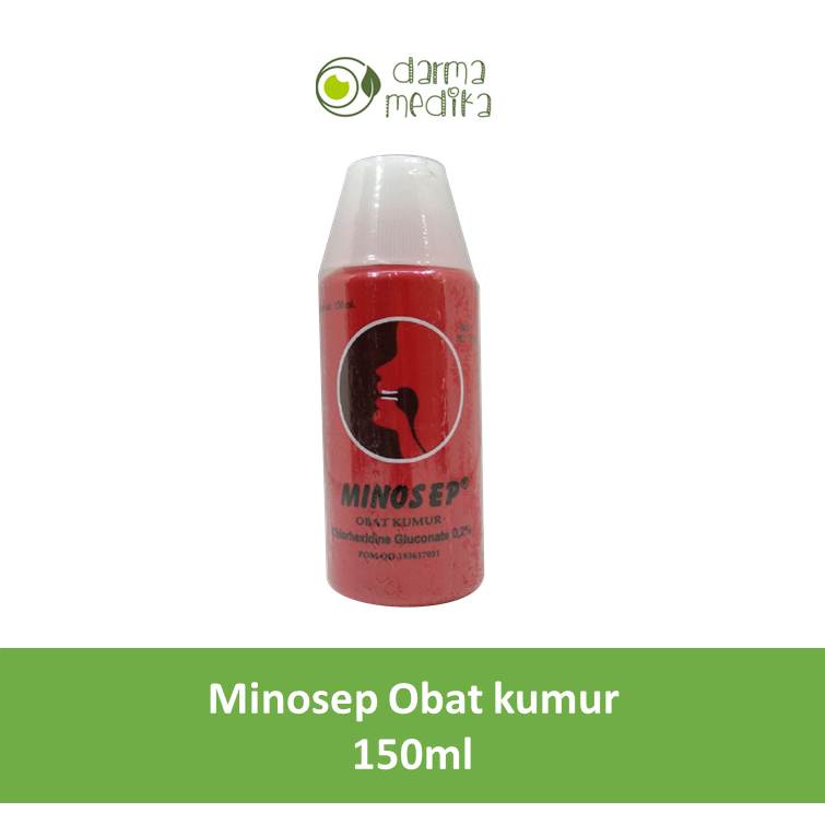 Minosep Obat Kumur Sariawan 150ml 150 ml