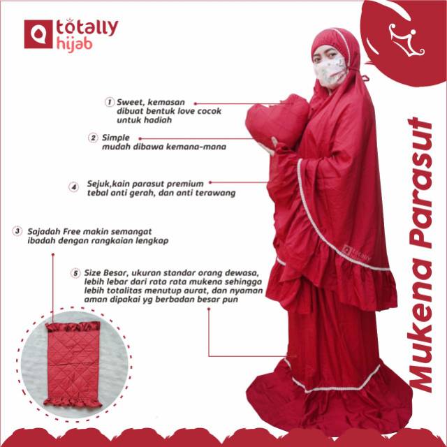 Mukena Sajadah Travelling New Normal