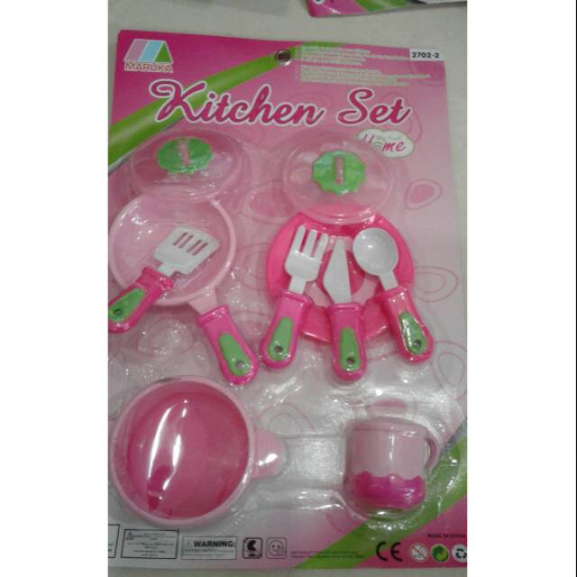 Mainan anak perempuan kitchen set