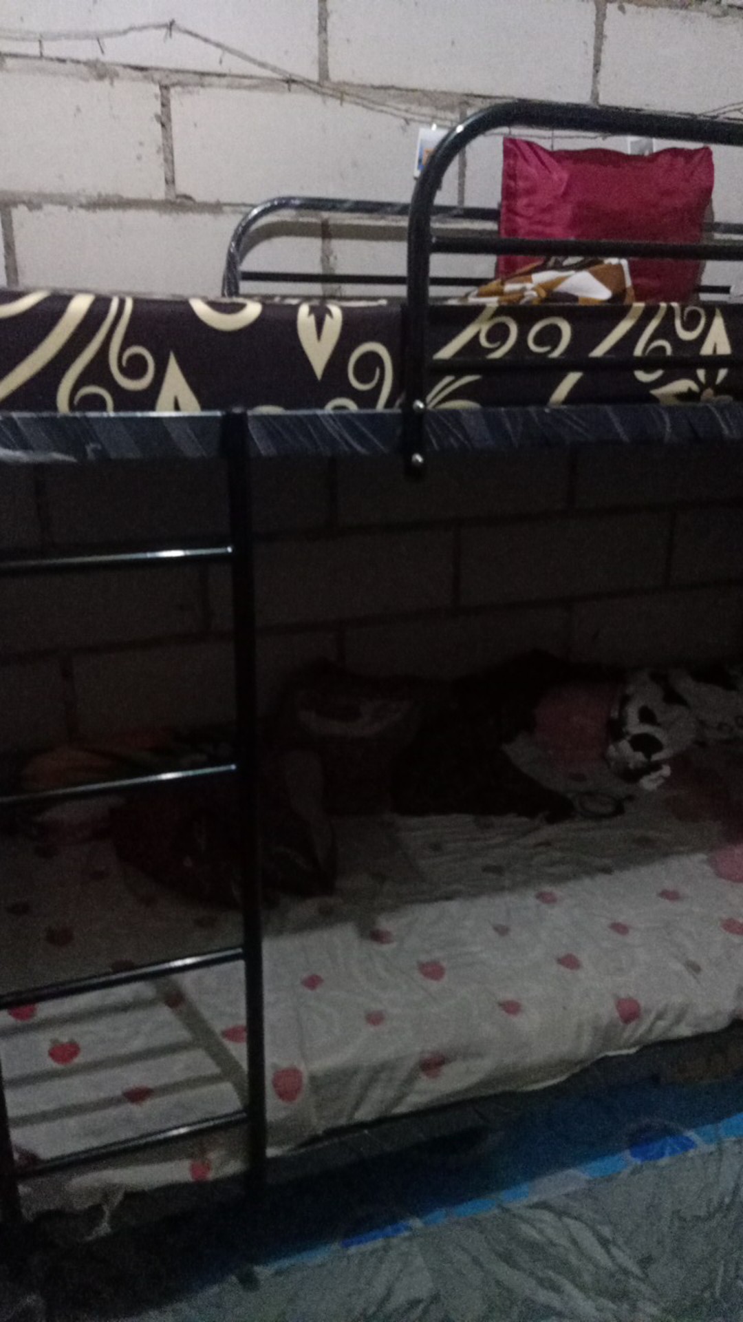 Ranjang Susun Ranjang Tingkat Besi Uk. 90 X 200 Garansi + Busa Inoac Asli