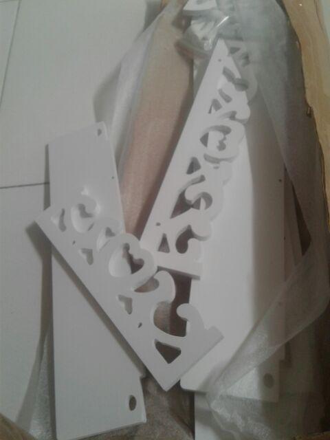 Je Rak Dinding Ukir Klasik Kayu 3in1 Tipe 01 / Rak Dinding Vintage Gantung Dekorasi Hiasan Dinding