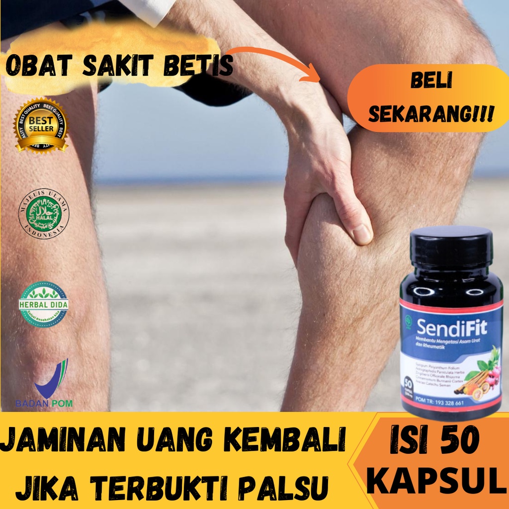 SENDIFIT 100% ORIGINAL BPOM, Obat Tradisional Buat Mengatasi Kram Otot Betis, Obat Kram Pada Otot Be